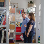 O secretário de Estado da Saúde, Dr. Valberto de Oliveira, e a diretora geral da Funesa, Lavínia Aragão | Foto: Flávia Pacheco