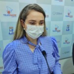 Milena Caroline L. Henriques, enfermeira do Núcleo Estadual de Educação Permanente em Saúde